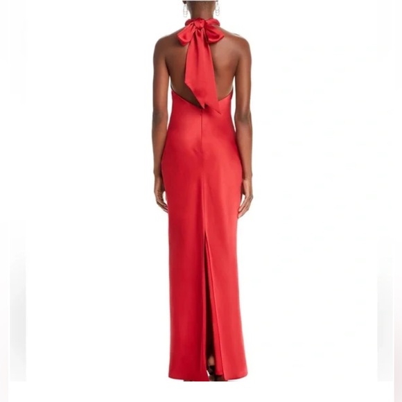 Ramy Brook•Tatiana Satin Halter Gown
NWT•Red Dress - Picture 5 of 7